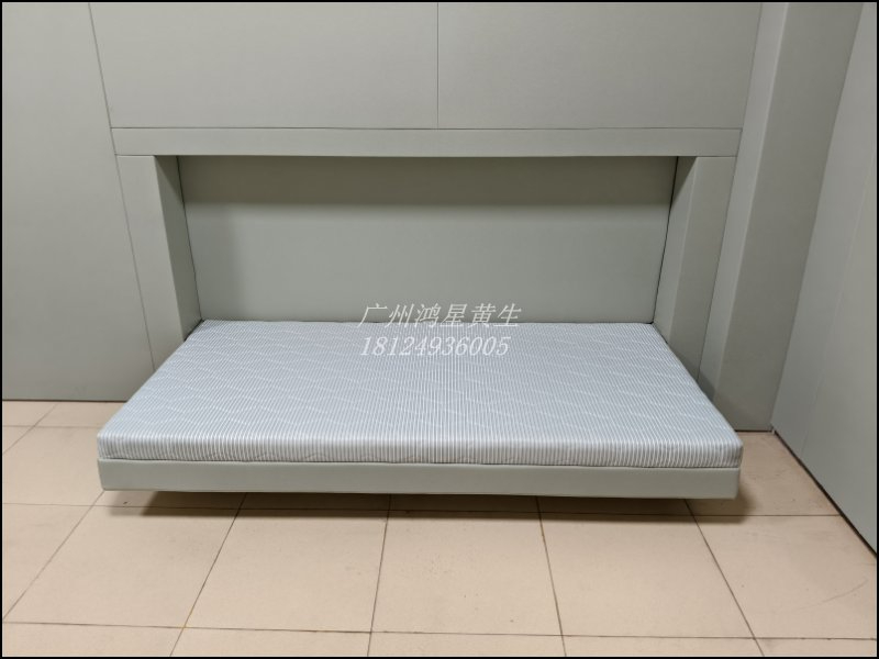 办案区留置室隐形床